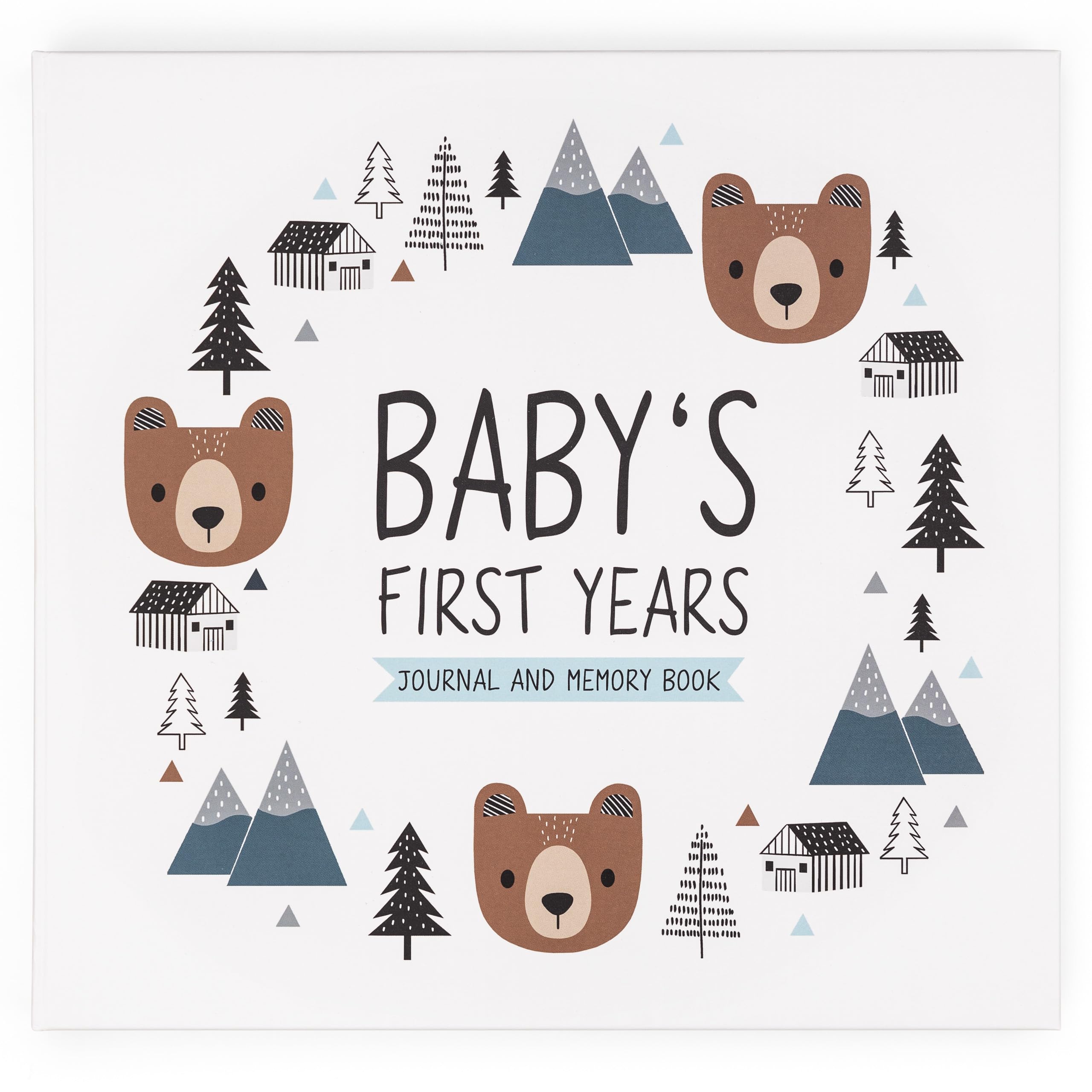 Pondering Pine memory book cover in woodland style, durable protection for keepsakes.