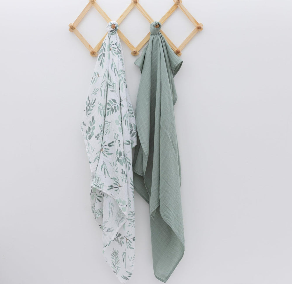 Pondering Pine two-pack makes a thoughtful baby shower gift and registry staple