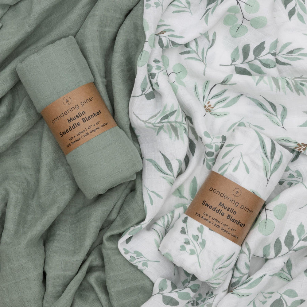 Pondering Pine organic baby blanket offers gentle touch for nurseries and everyday use