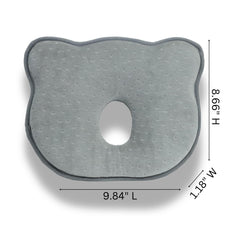 PookSter memory foam pillow washable-cover highlights easy spot-clean maintenance