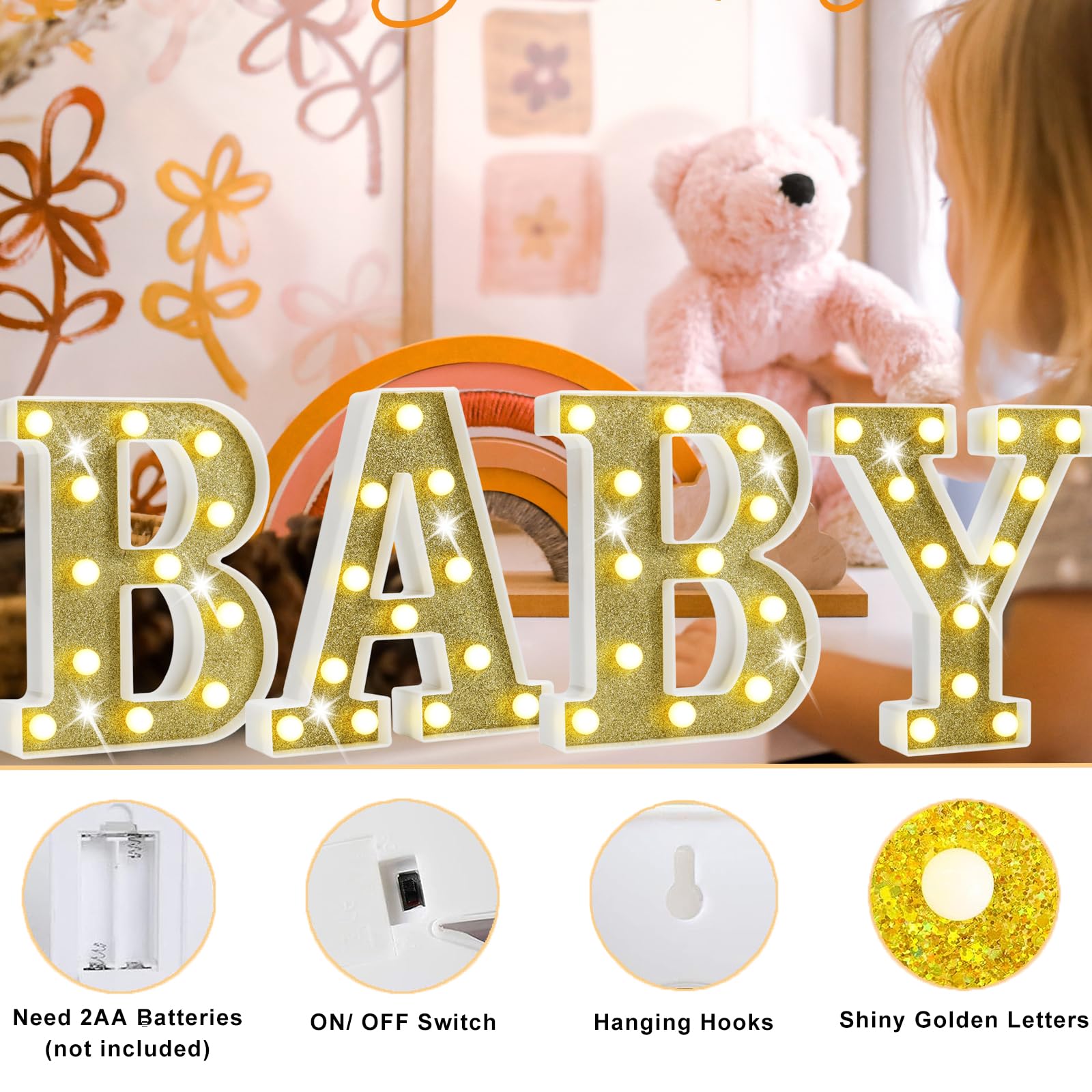 Pooqla marquee table wall decor shines on reception