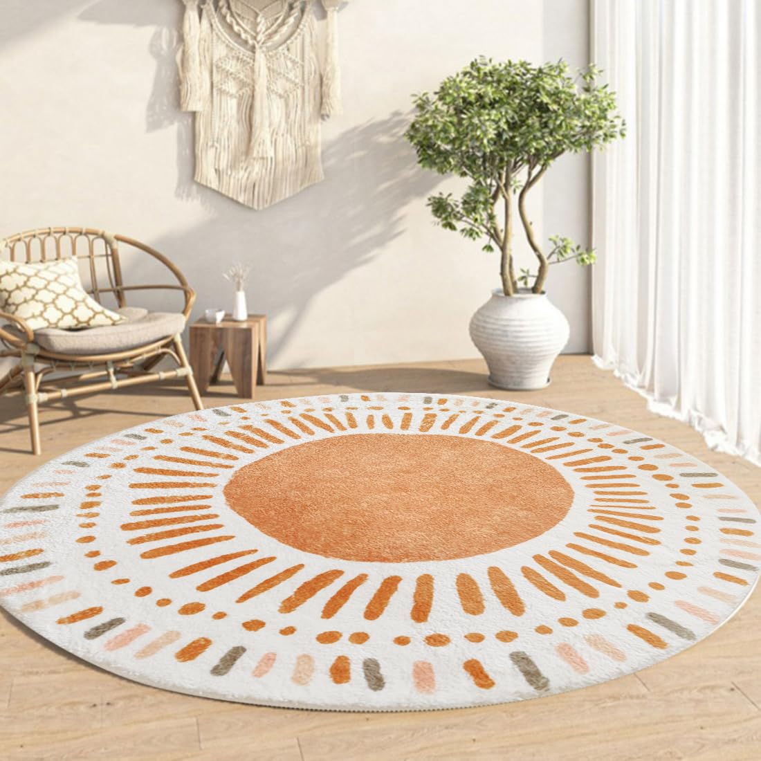 Poowe Cute Point Rings Play Mat foldable design for easy storage and travel.