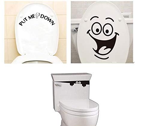 POPIGIST Monster decal adds cheerful bathroom vibe for kids.