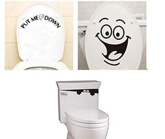POPIGIST Monster decal adds cheerful bathroom vibe for kids.
