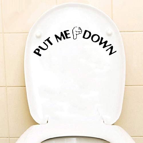 POPIGIST Smile Face decal brightens the washroom with friendly decor.