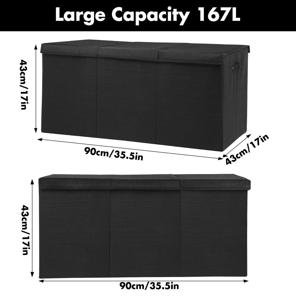 Popoly extra large toy box PP-board frame highlighting sturdy construction