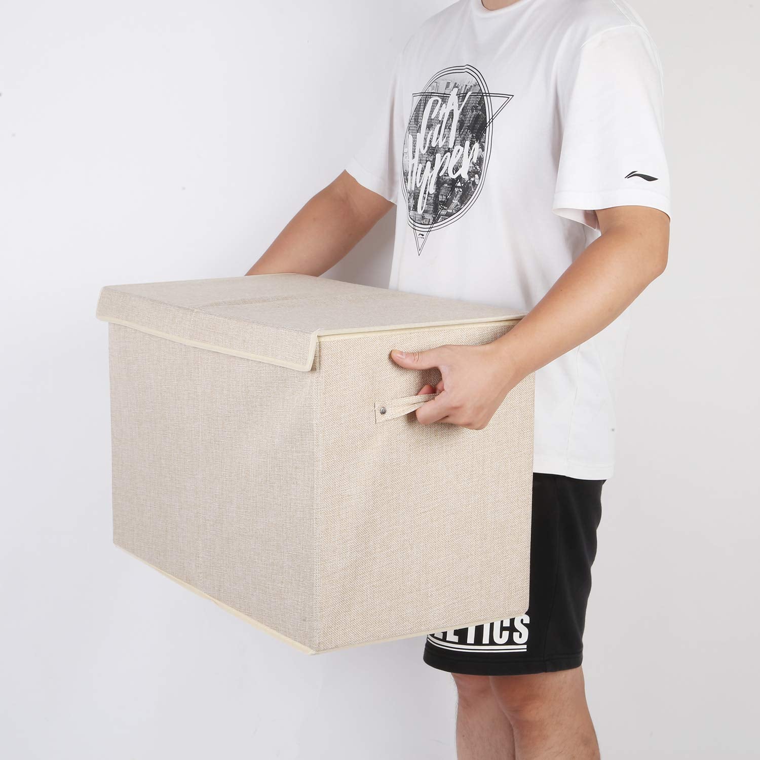 Popoly chest with reinforced handles for easy portability