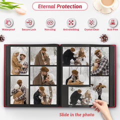 Popotop front-window display for showcasing 4x6 pictures