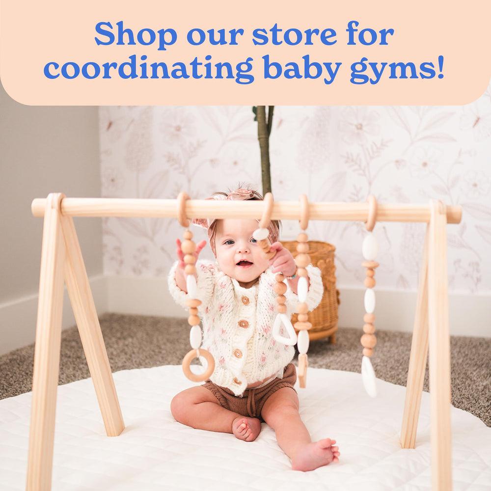 Poppyseed Play supports floor-based activities like rolling tummy time and crawling.