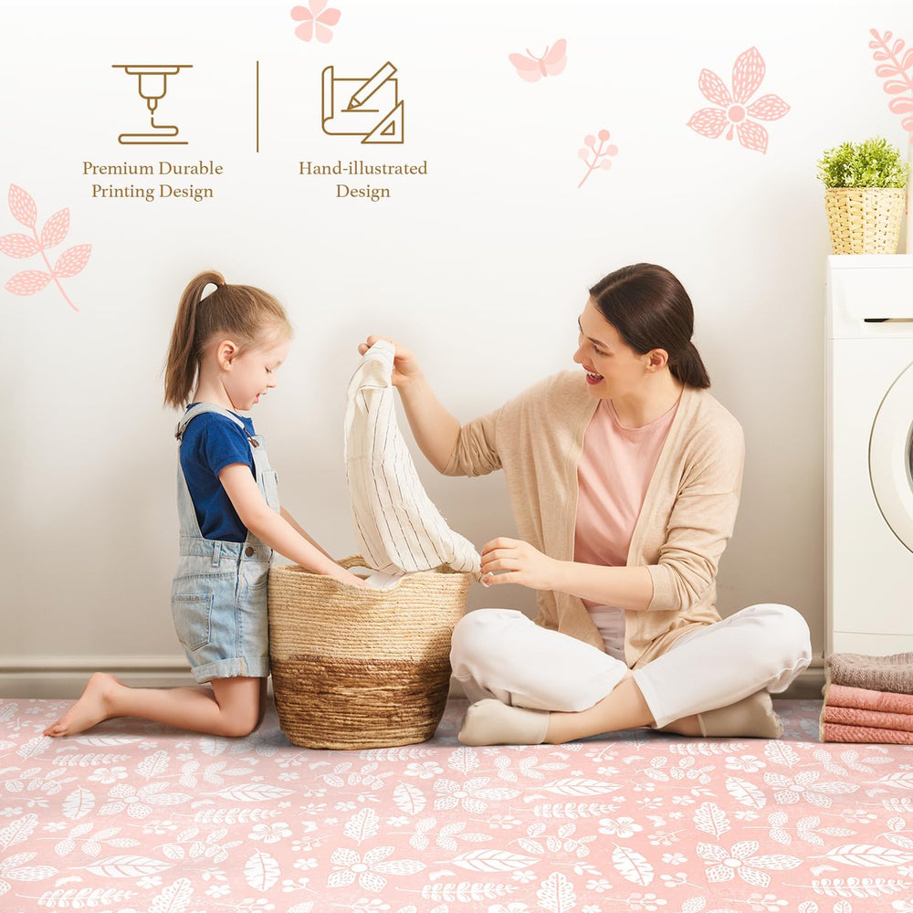 PopsyKosy 6-tile foam mat creates a cushioned play area for babies