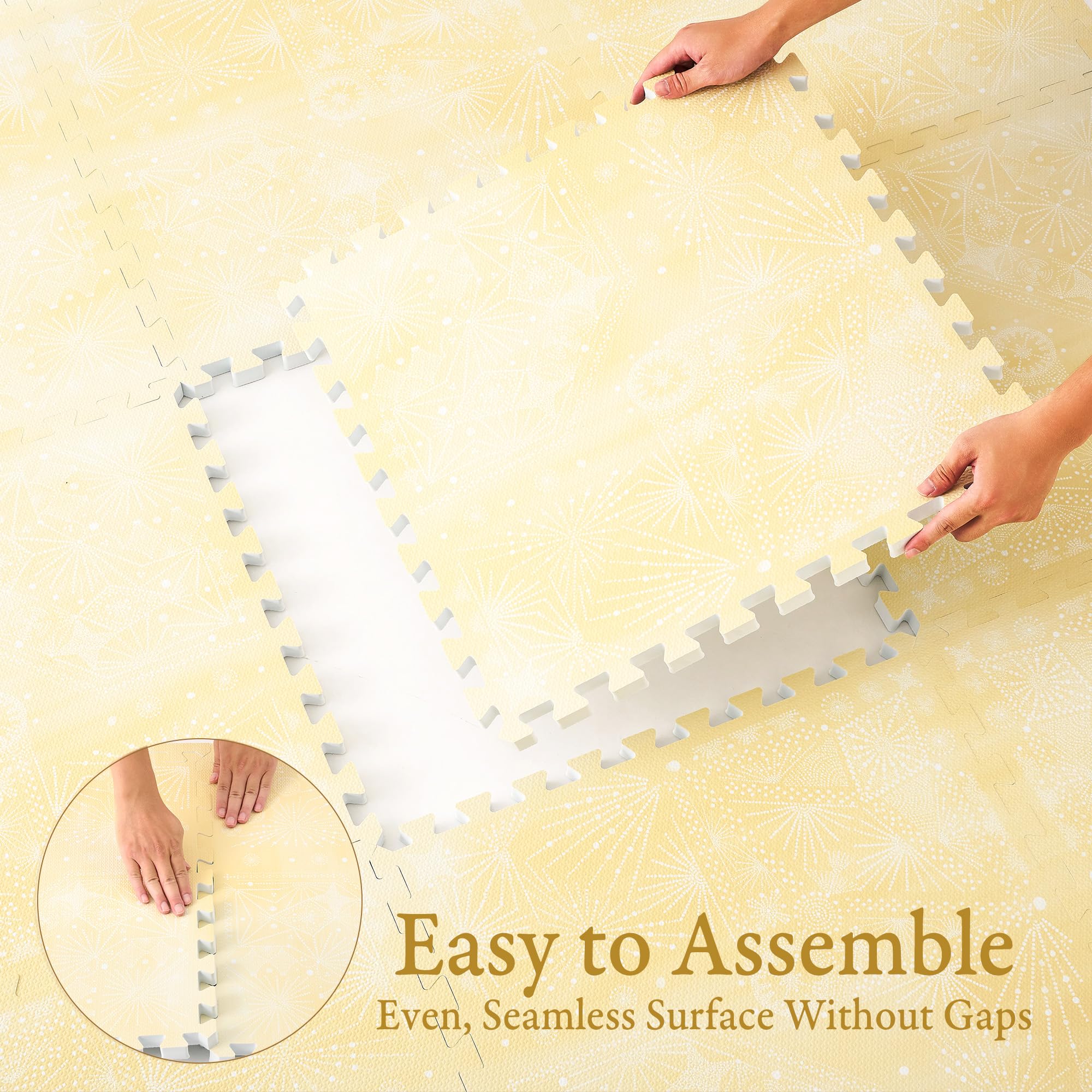 PopsyKosy eco-friendly foam material closeup, emphasizing sustainable, kid-safe play space.
