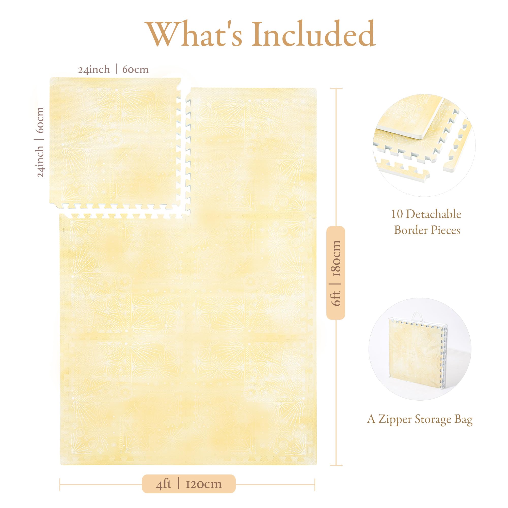 PopsyKosy non-toxic odorless material image, ensuring a safe, low-odor play area for babies.