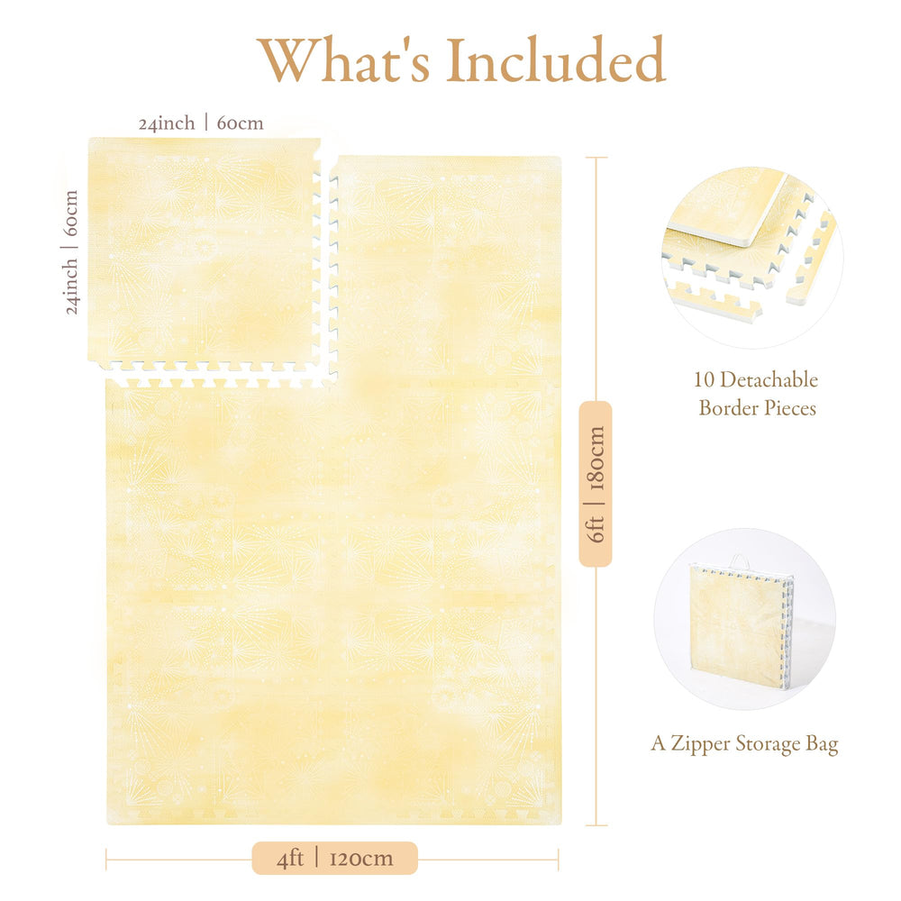 PopsyKosy non-toxic odorless material image, ensuring a safe, low-odor play area for babies.