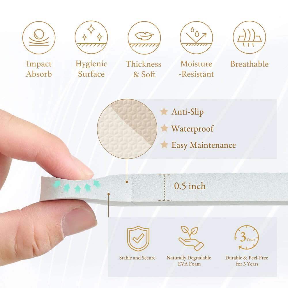 PopsyKosy odourless non-toxic EVA foam close-up for baby-safe play.