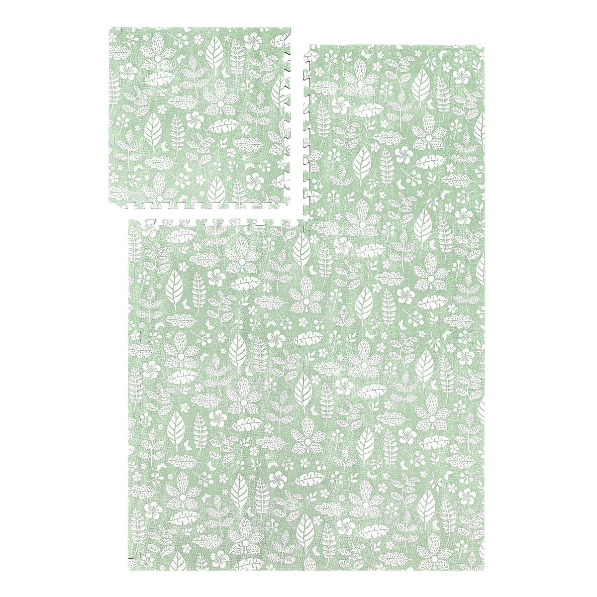 PopsyKosy premium baby floor play mat olive green assembly demonstrates quick-room setup for playtime