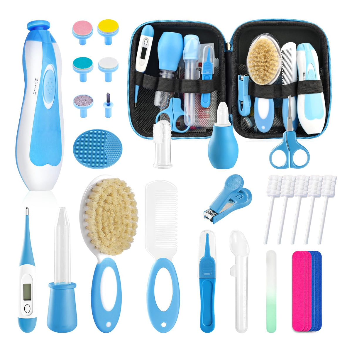POPYJAN health-essentials-kit for newborn grooming, comprehensive tools for daily care.