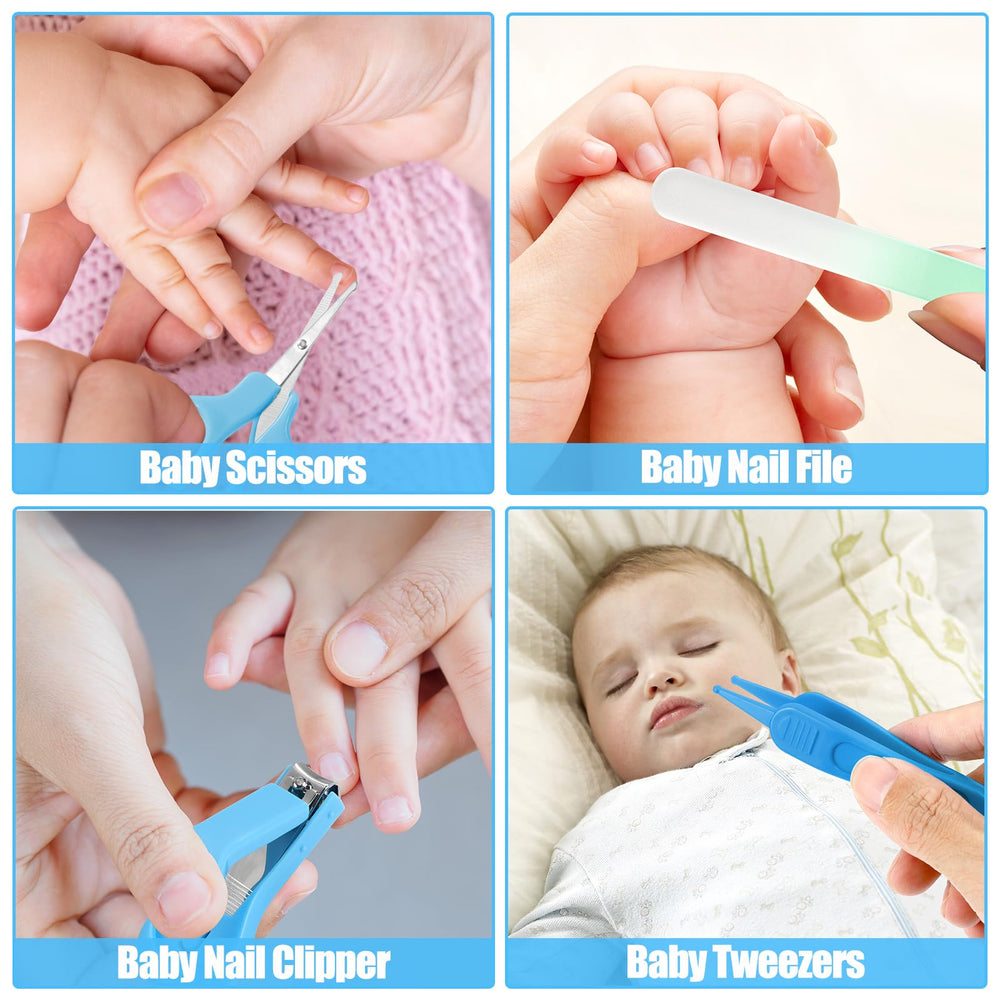 POPYJAN baby-nasal-aspirator in-use shot demonstrates gentle nasal suction for congestion relief.