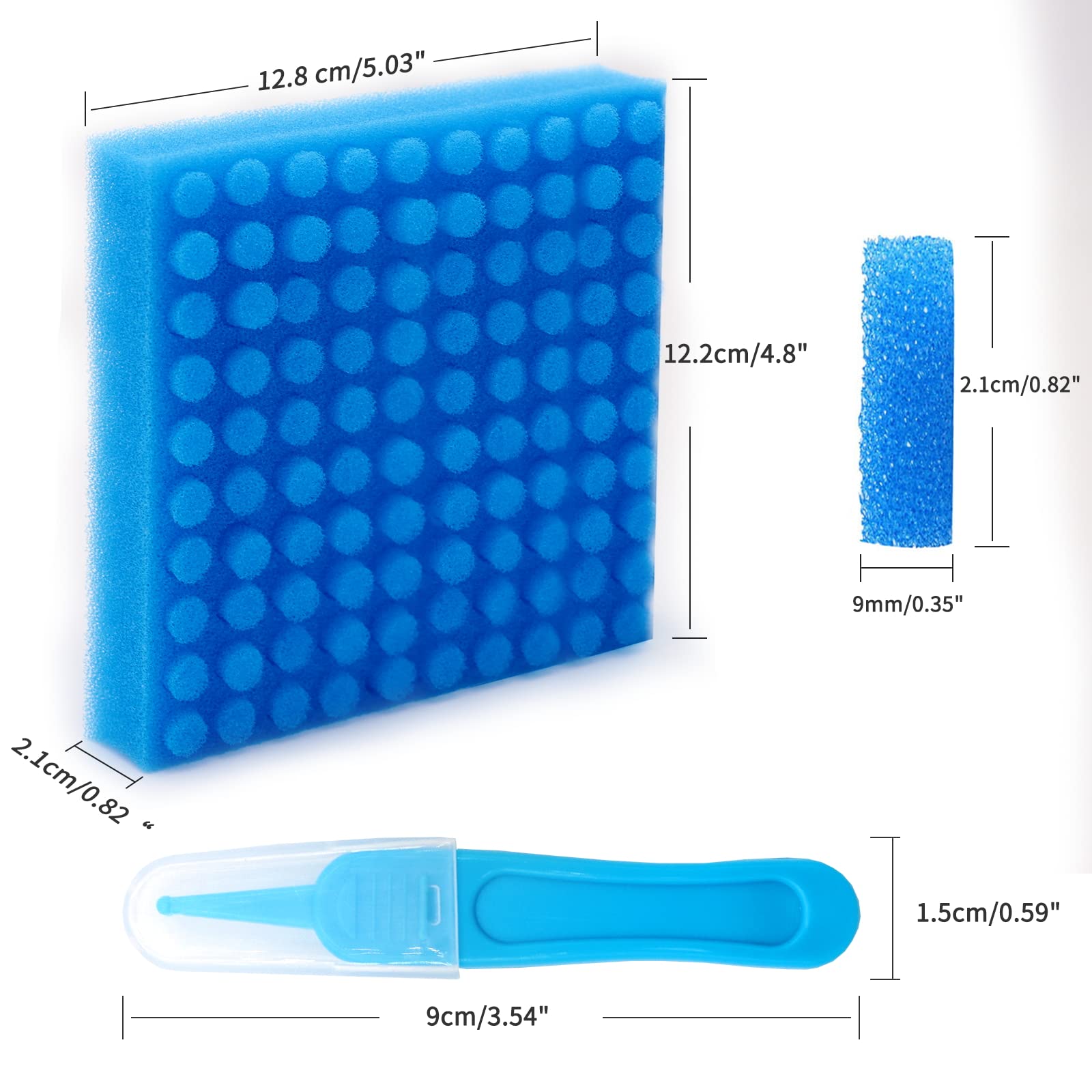 POPYJAN filter label confirms BPA-free, latex-free, phthalate-free.