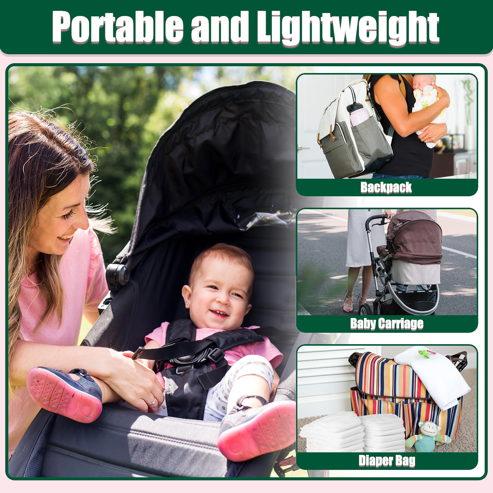 POPYJAN travel organizer keeps all care items within reach.