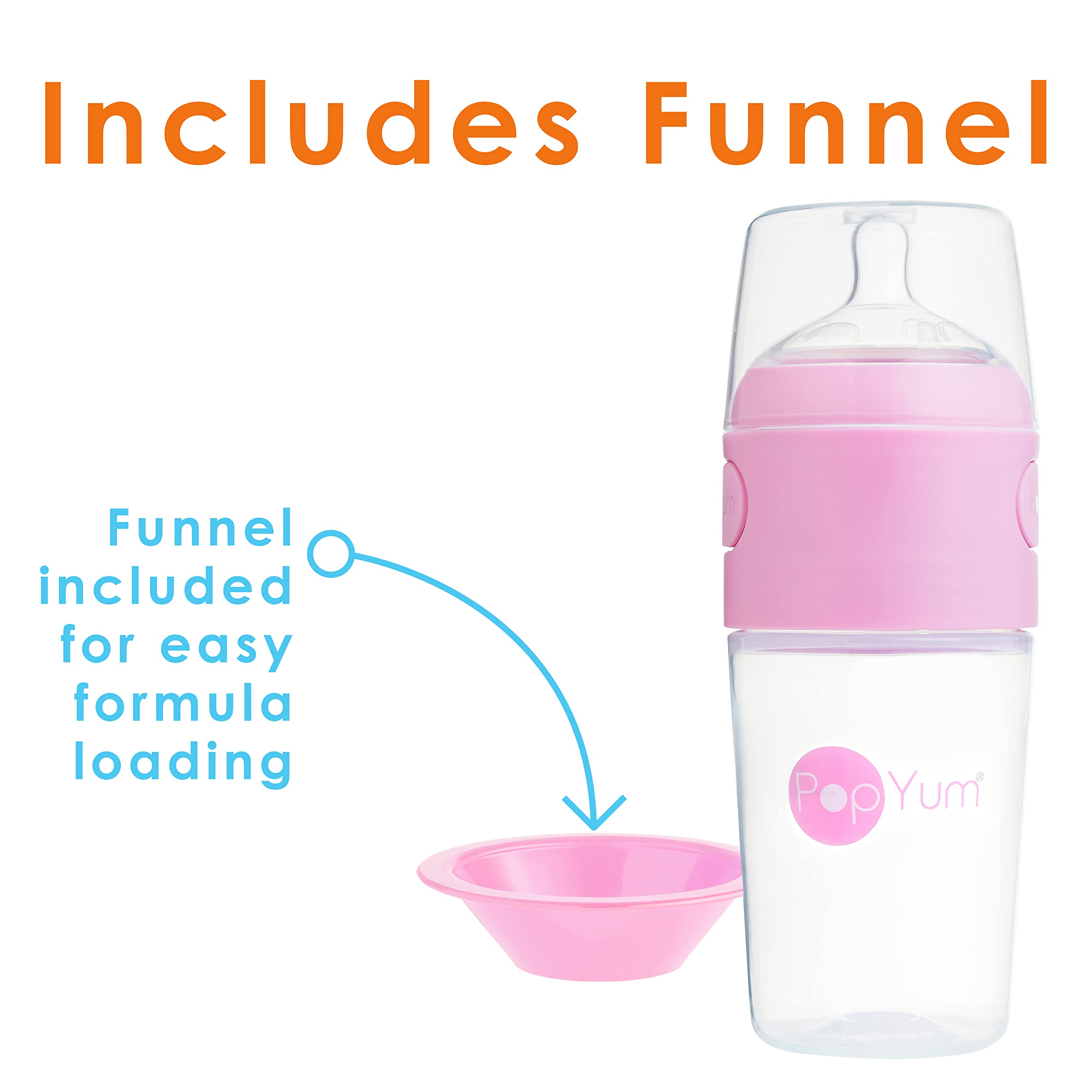 PopYum BPA-free materials ensure safe, confident feeding.