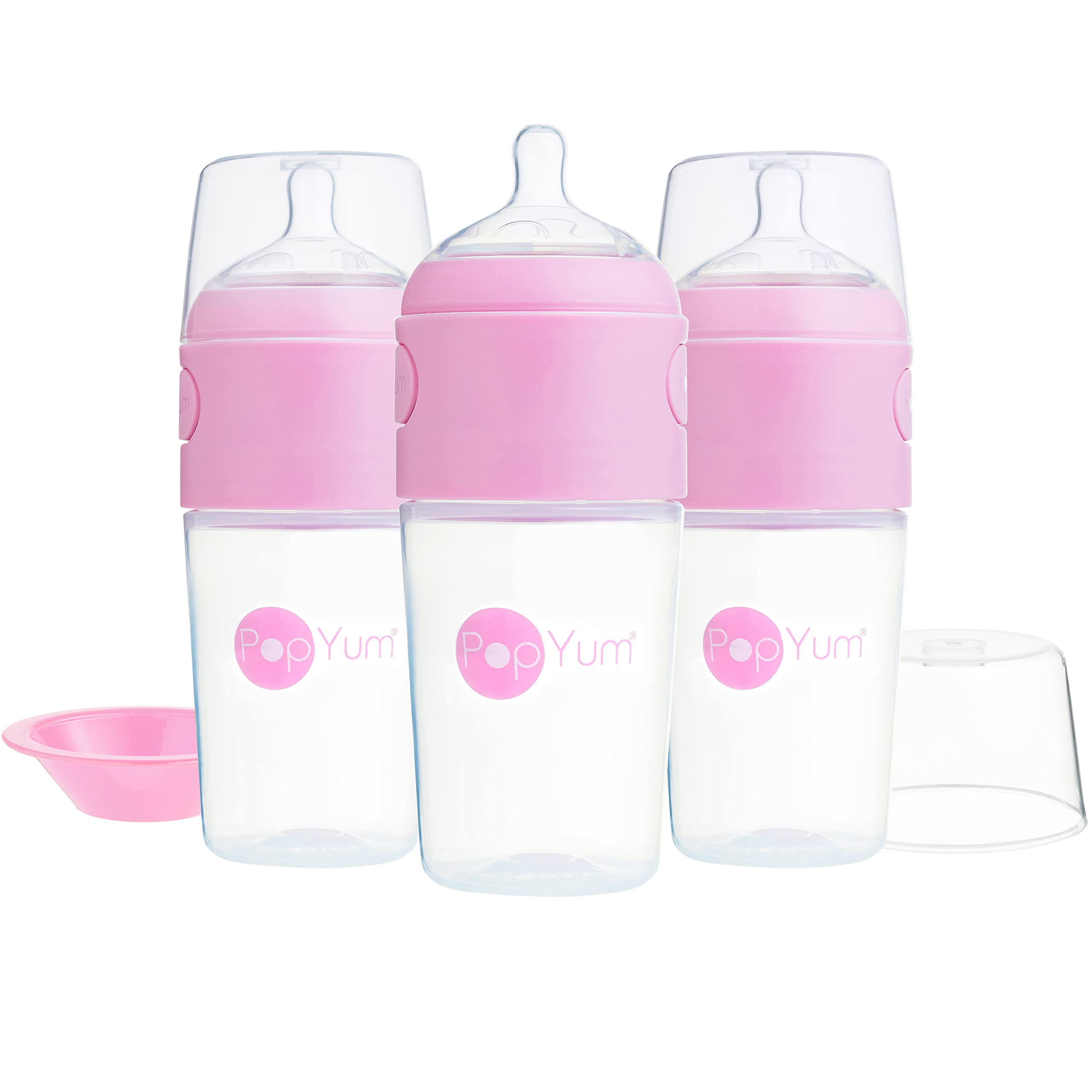 PopYum compact set travels light for on-the-go feeds.