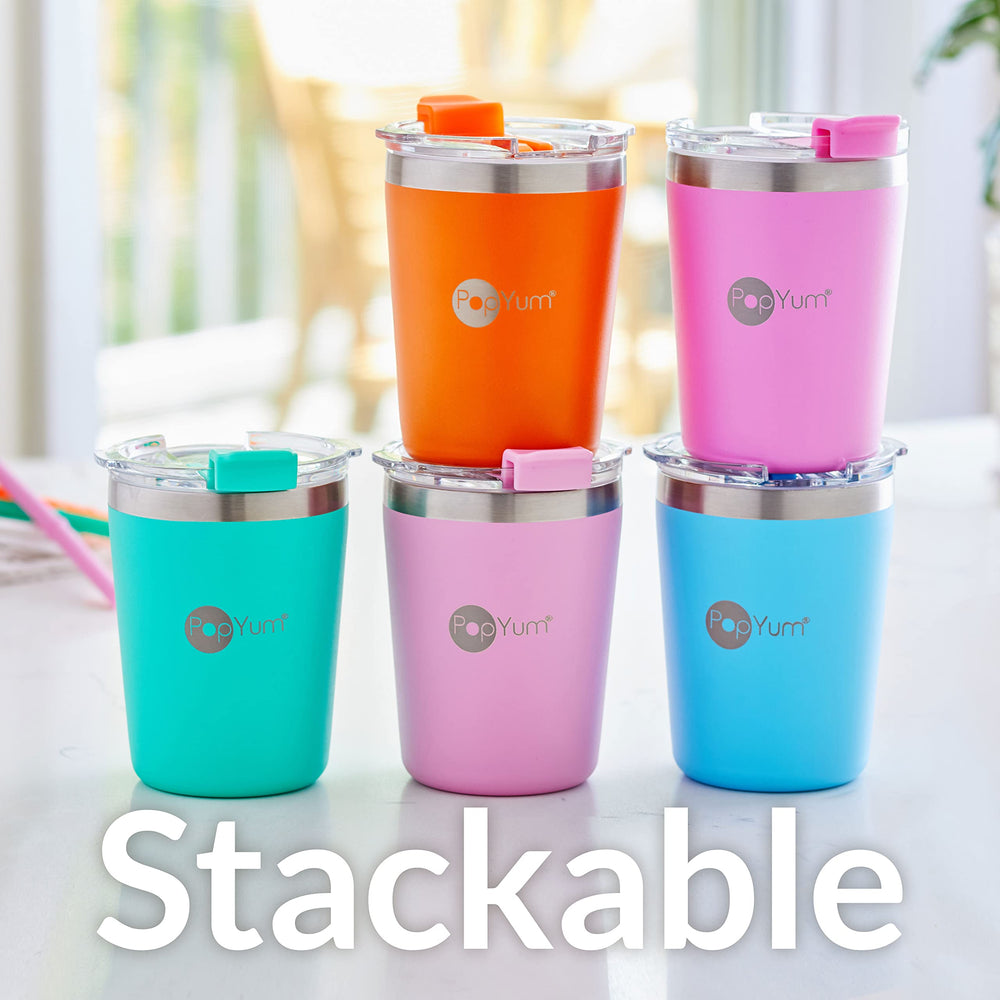 Dishwasher-safe PopYum cup ready for easy cleanup