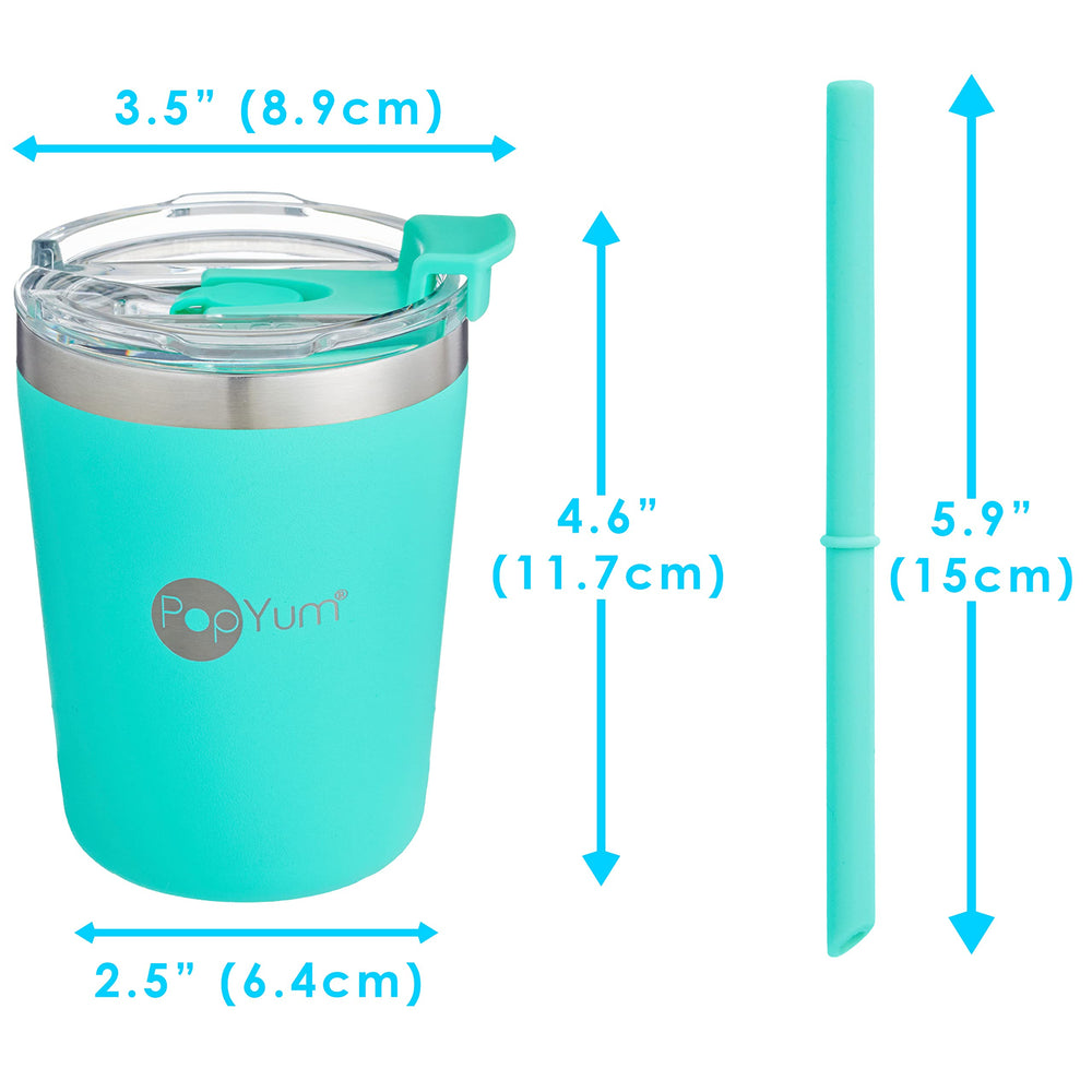 Safe materials used in PopYum cups free from BPA/BPS and phthalates