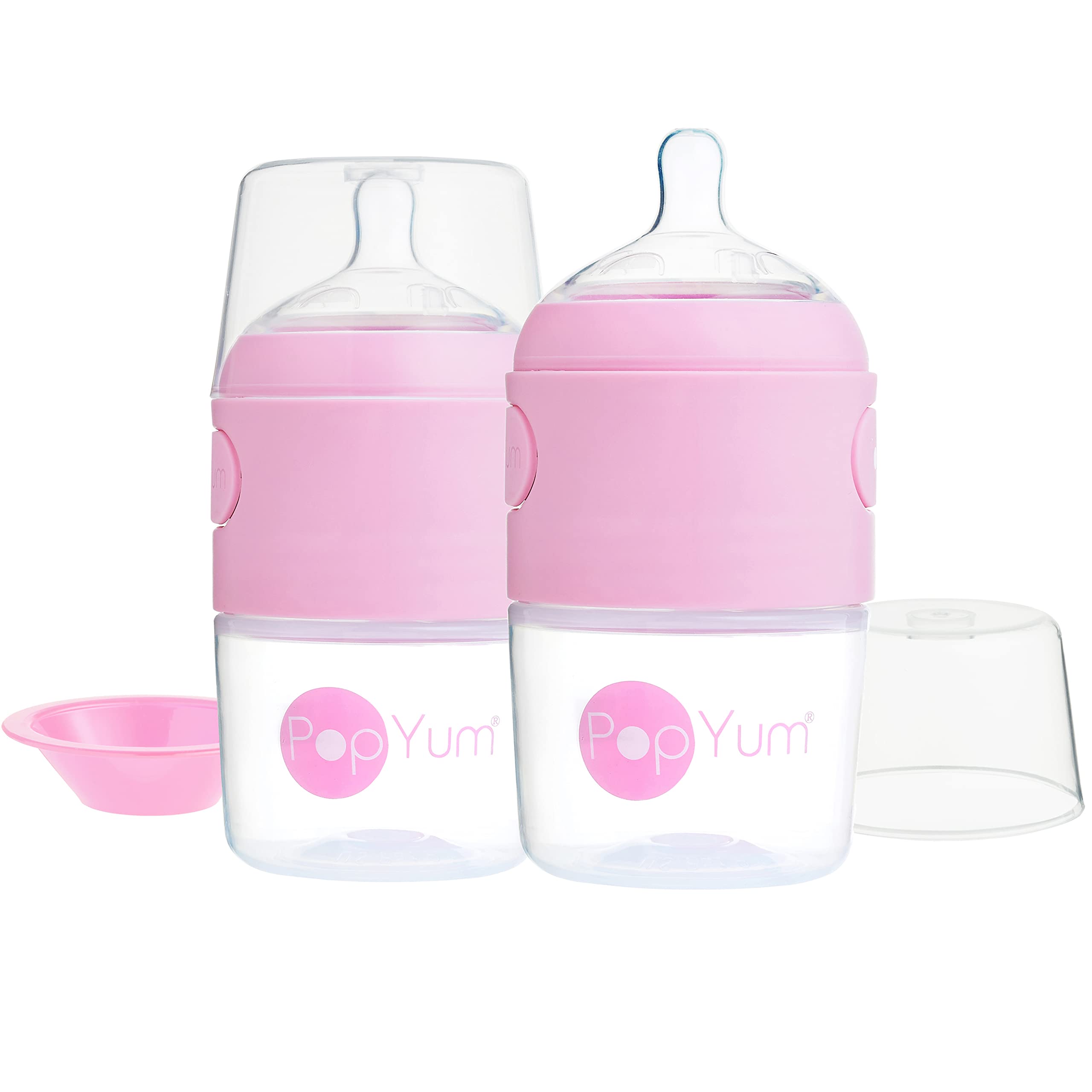 PopYum top-rack dishwasher-safe parts make post-feeding cleanup quick.