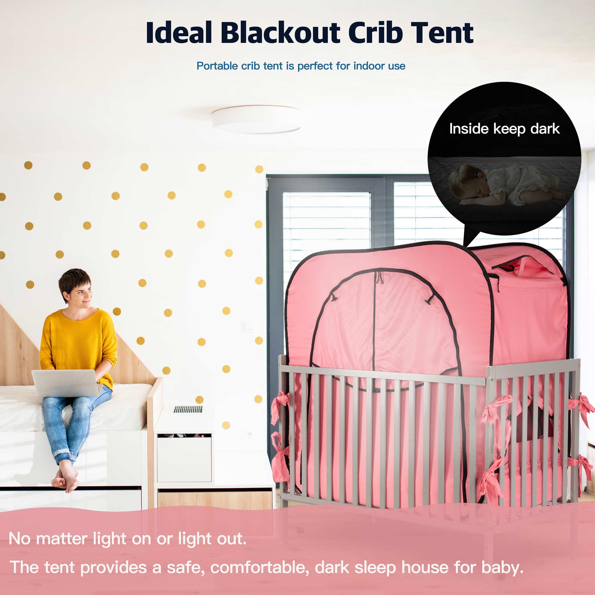Porayhut pop-up tent with portable bag aids effortless travel and storage.