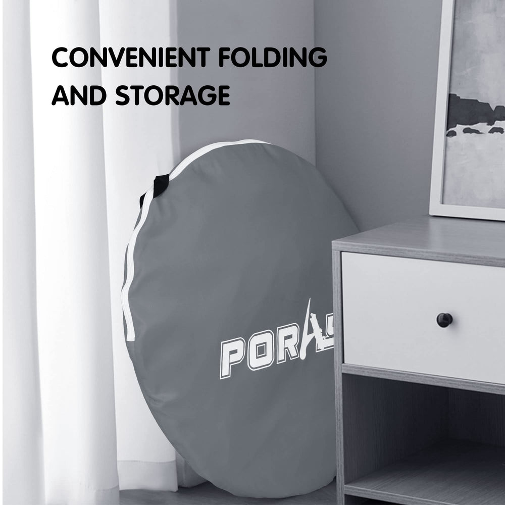 Porayhut easy-clean netting simplifies hygiene between naps and outings.