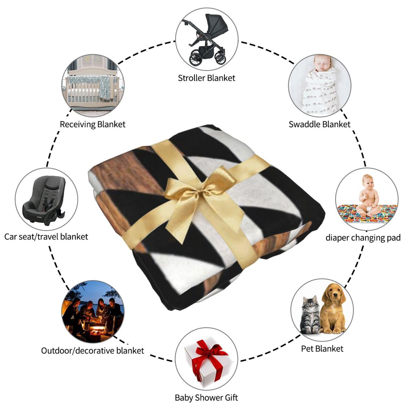 Poream newborn-receiving-blanket showcases soft cuddle blanket for newborn comfort.