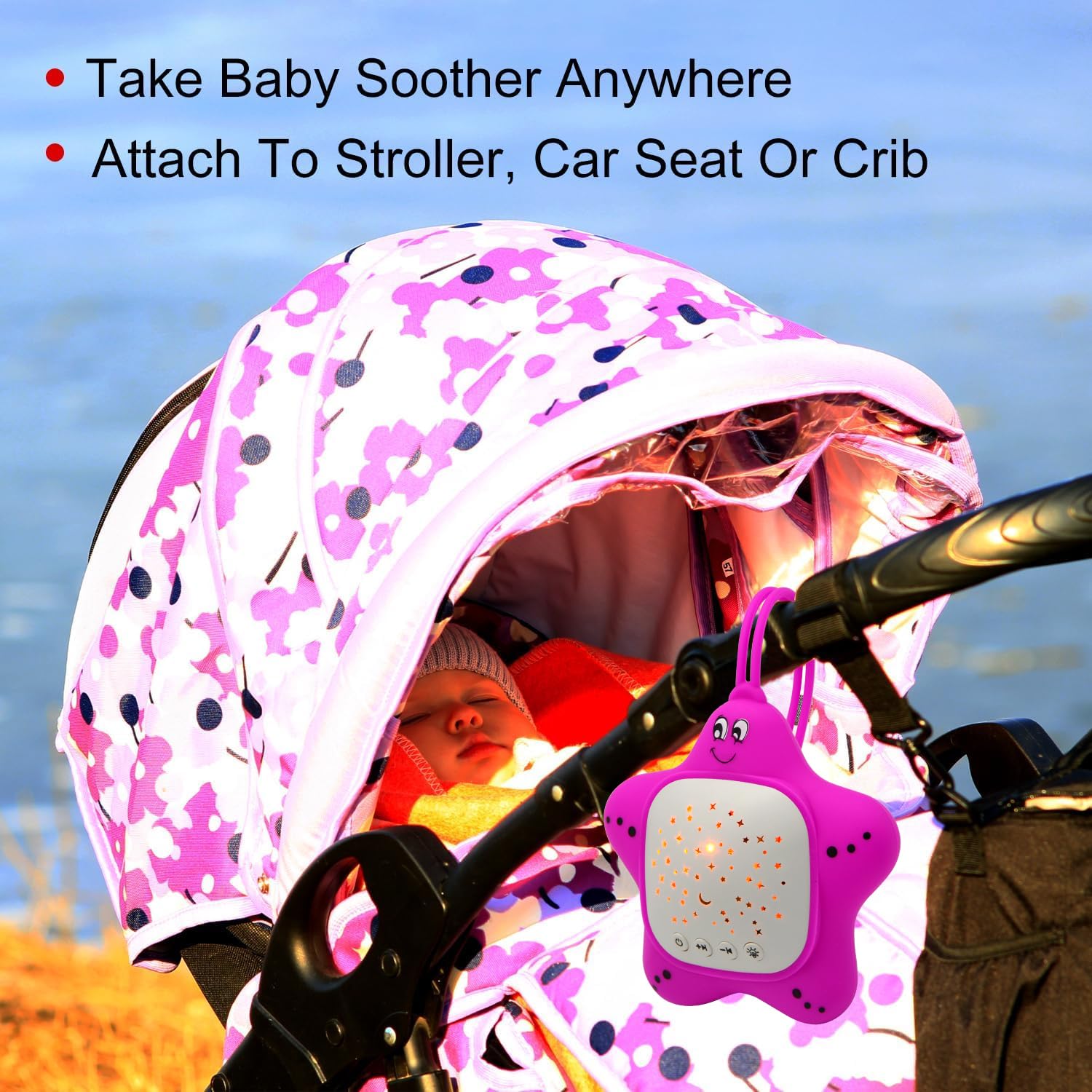 Portable Baby Travel-friendly design for on-the-go sleep support.