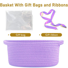 Poschnor basket used for baby toys, diapers, and daily essentials.