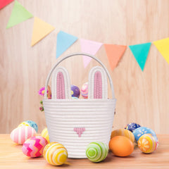 Poschnor basket includes a gift bag and ribbon for easy gifting.