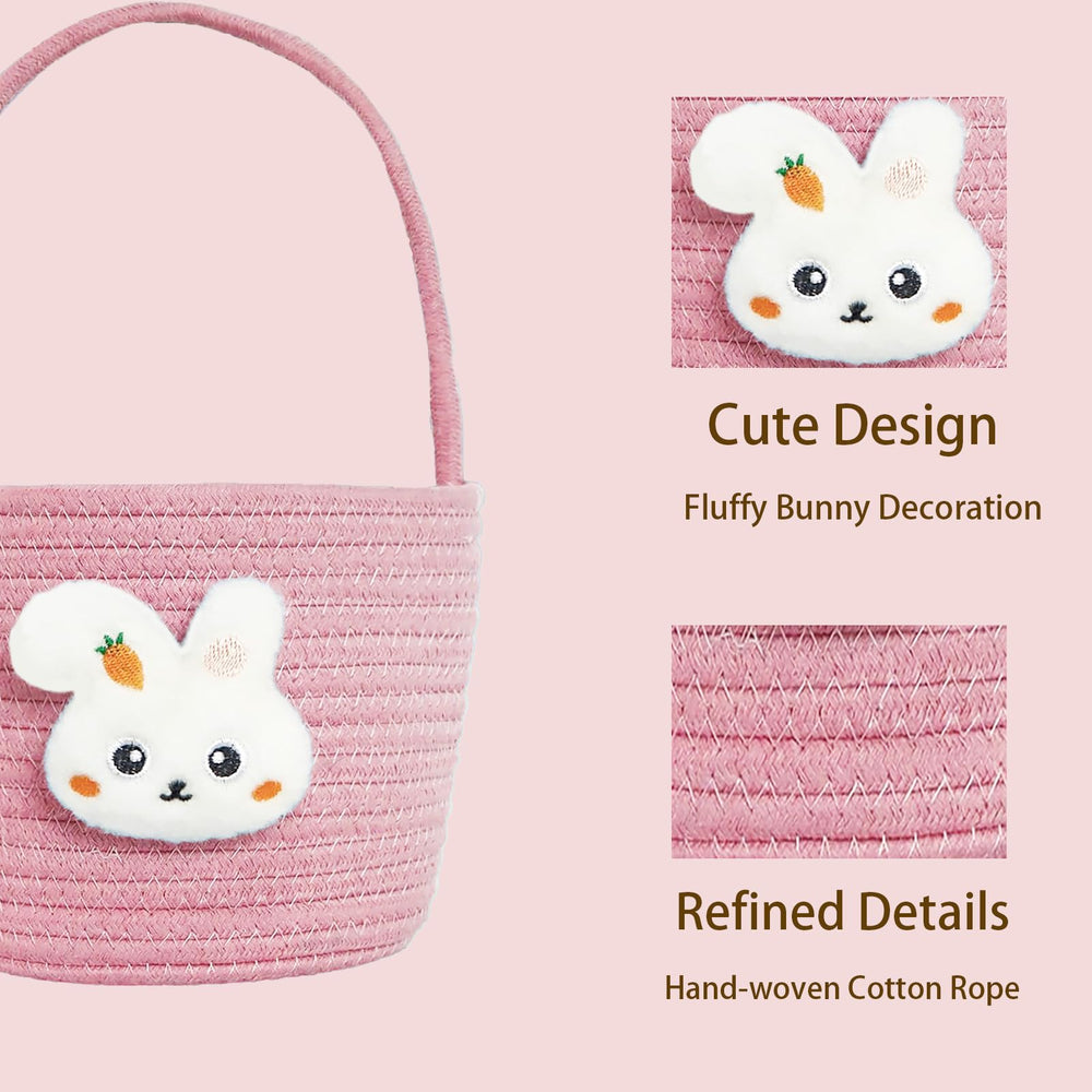 Poschnor Easter Basket features soft, lightweight construction for little hands.