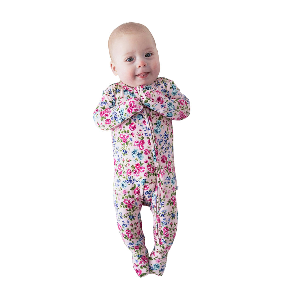 Posh Peanut convertible sleepers footless design for versatile wear.
