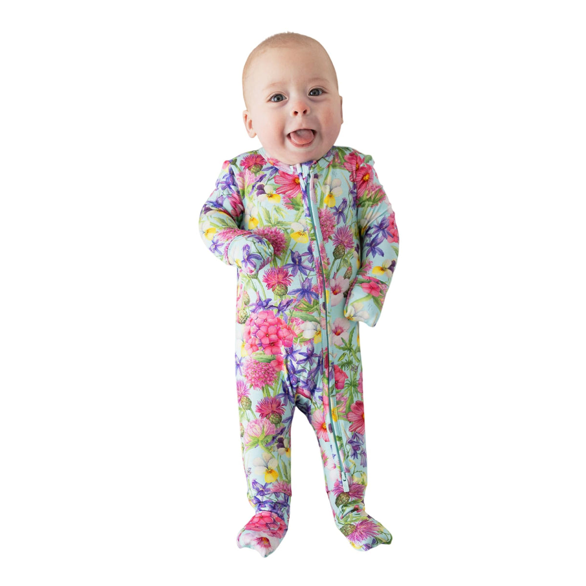 Posh Peanut Convertible Sleepers show footless transition for comfy naps and easy diaper changes.