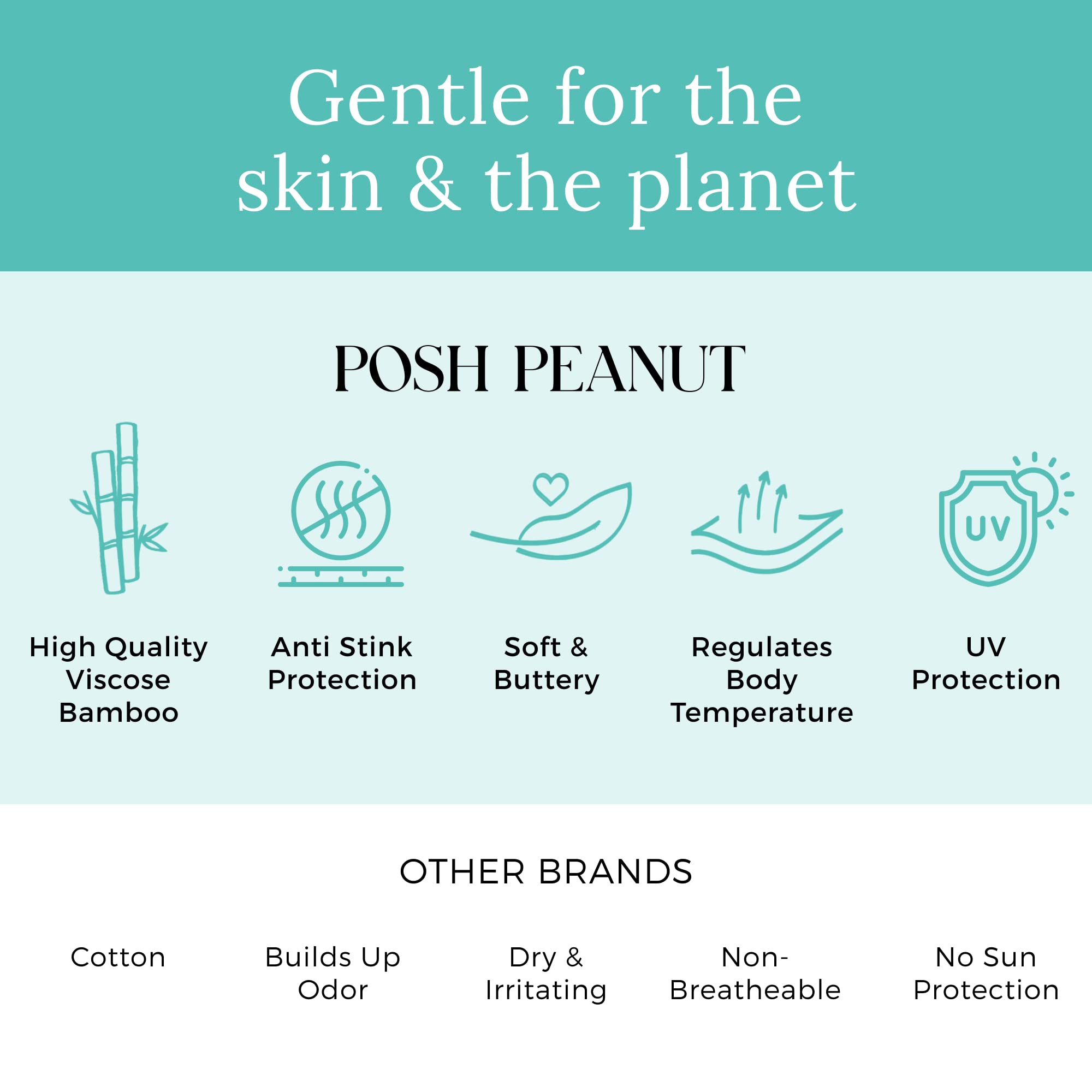 Posh Peanut swaddle headwrap demonstrates coordinating accessory for newborn comfort