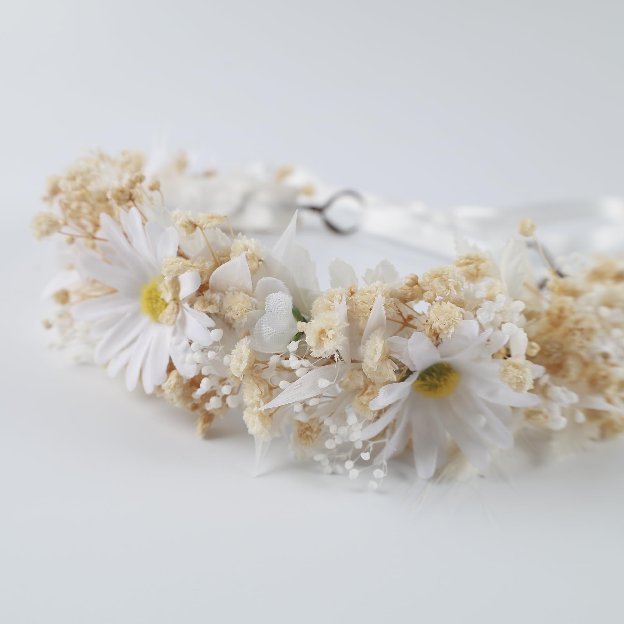 PoshMyra flower crown for family photoshoots coordinating outfits beautifully.
