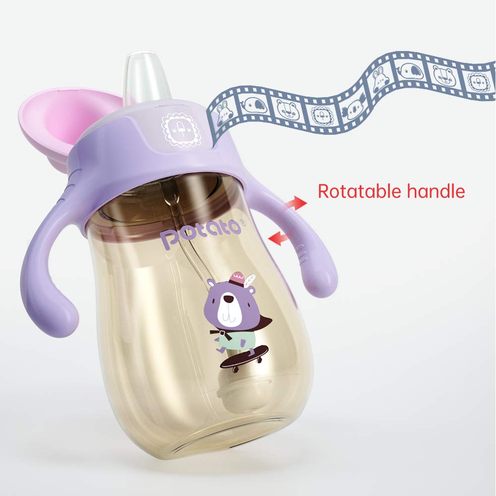 POTATO Sippy straw 12m up—drinking with straw for older toddlers.