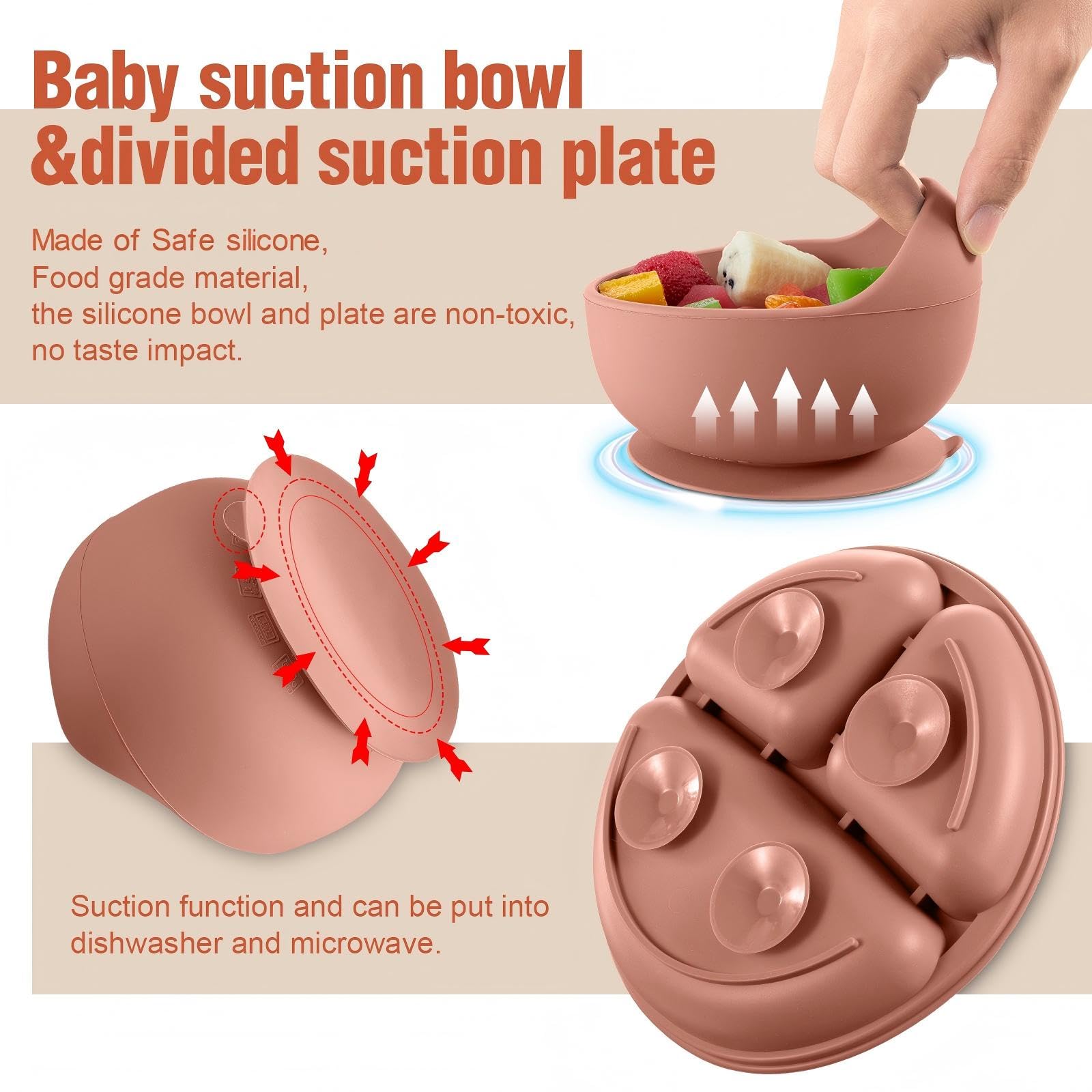 Potchen baby spoon designed for gentle feeding and beginner self-feeding