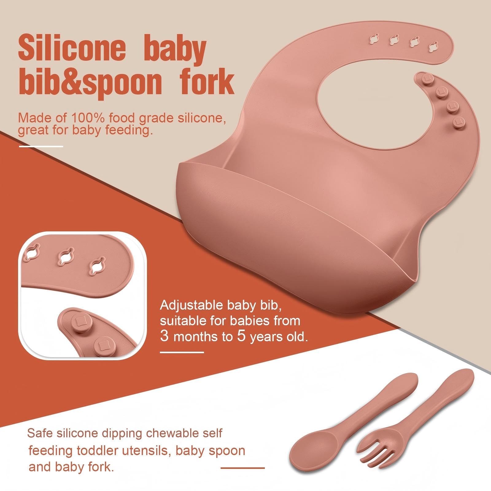 Potchen suction bowl sticks firmly to surface for stable self-feeding