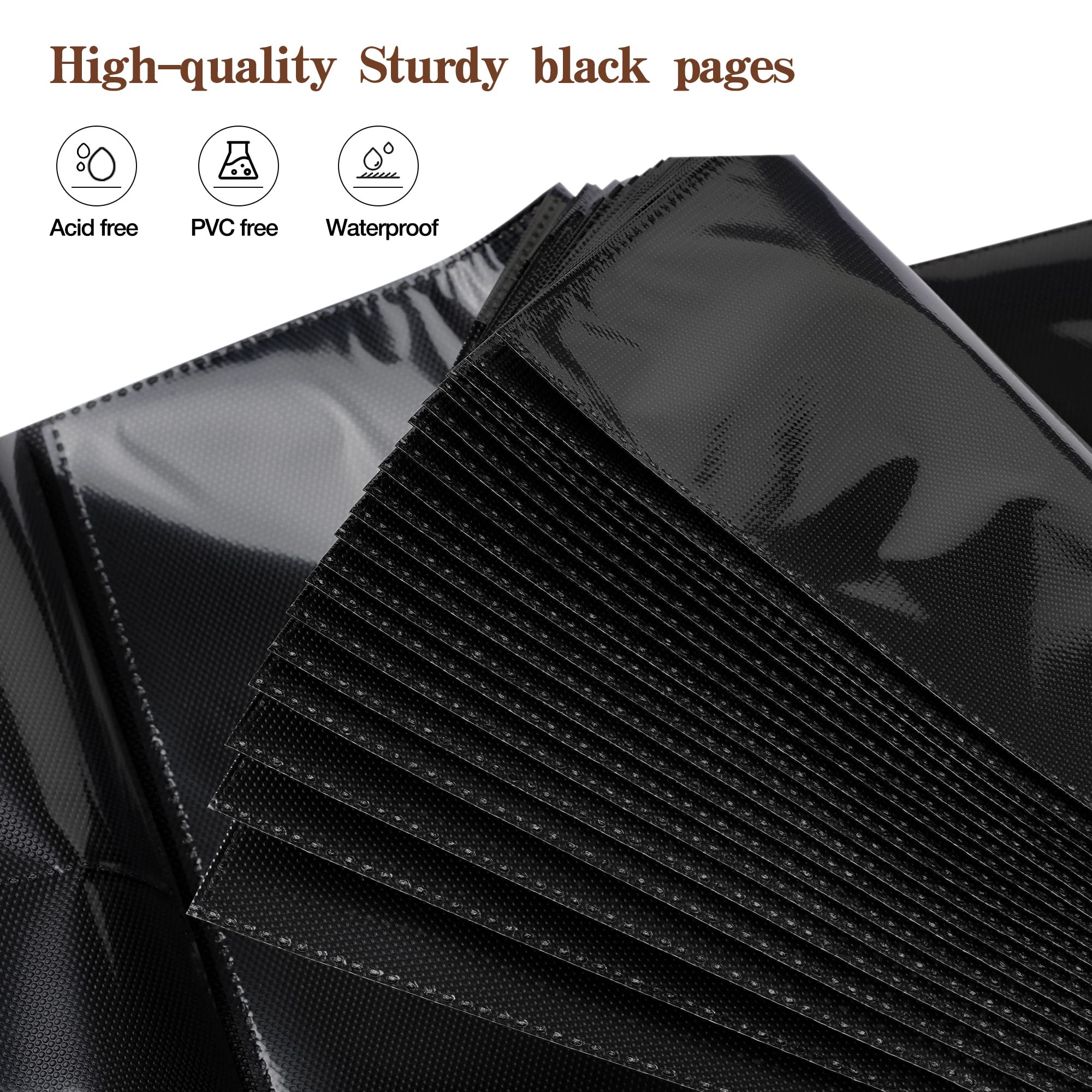 potricher hardcover wrapped in linen texture adds stylish sturdy feel.