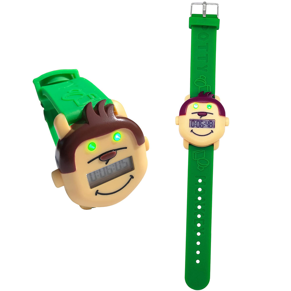 Potty Monkey Watch rewards chart image with stickers reinforces small achievements.