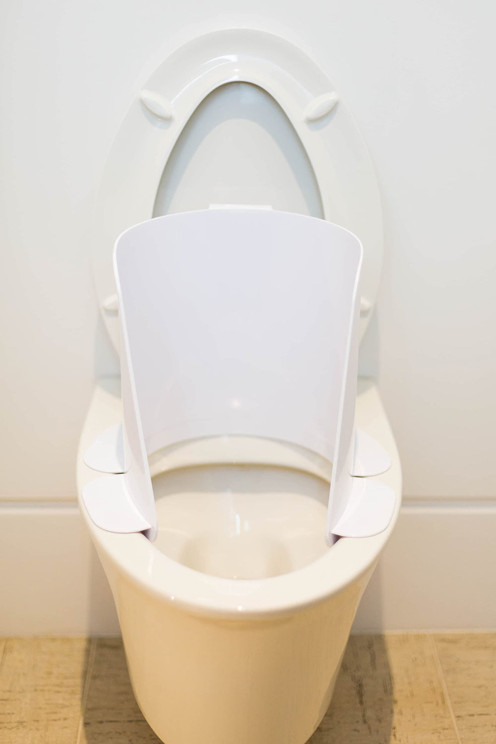 Potty Protector multi-age-use highlights suitability for boys of all ages.