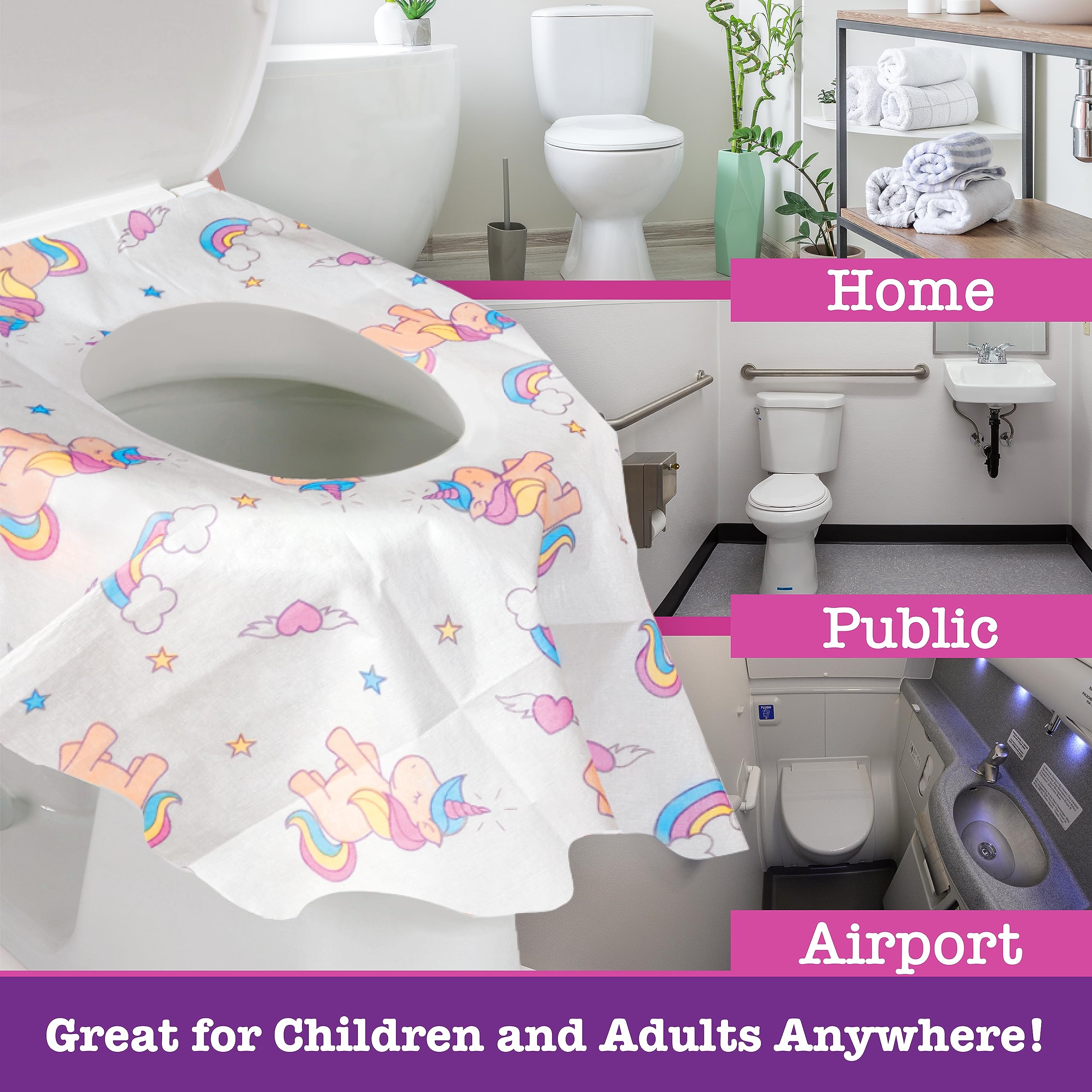 Potty Shields-no-slip-adhesive-use demonstrates stable placement during use