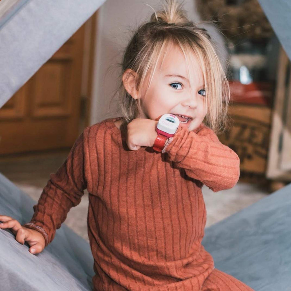 POTTY TIME Potty Watch pink gift-ready packaging boosts potty-training readiness.