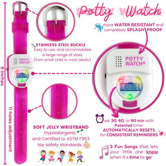 POTTY TIME Potty Watch battery replacement kit supports long-term use and quick fixes.