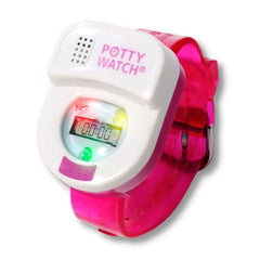POTTY TIME potty watch pink front view prompts kids with friendly potty reminders.