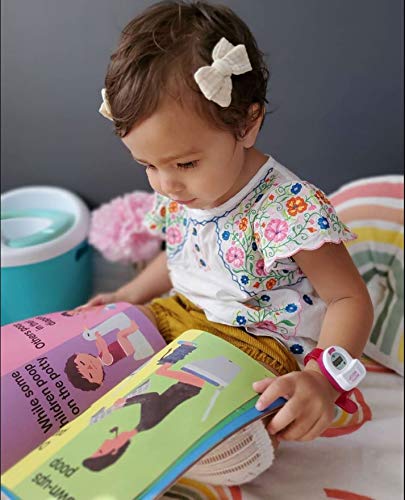 POTTY TIME Potty Watch silicone-strap offers durability and adjustable fit.